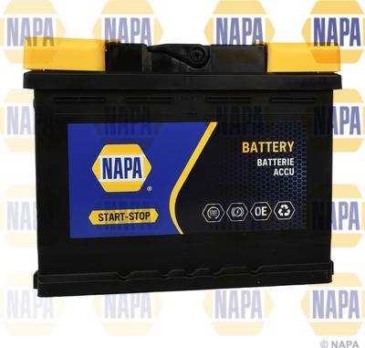 NAPA AFB027N - Стартерная аккумуляторная батарея, АКБ autospares.lv