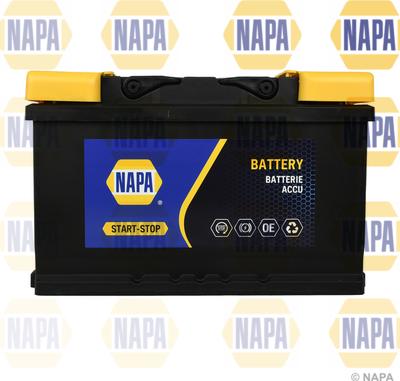 NAPA AFB100N - Стартерная аккумуляторная батарея, АКБ autospares.lv
