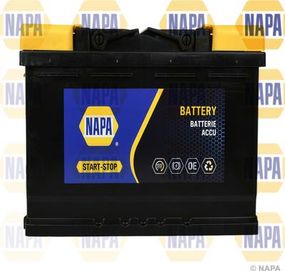 NAPA AGM096N - Стартерная аккумуляторная батарея, АКБ autospares.lv