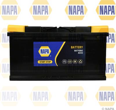 NAPA AGM019N - Стартерная аккумуляторная батарея, АКБ autospares.lv