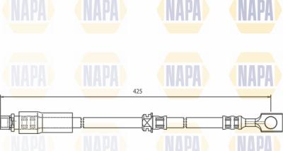 NAPA NBH1044 - Тормозной шланг autospares.lv