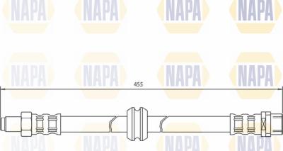 NAPA NBH1068 - Тормозной шланг autospares.lv