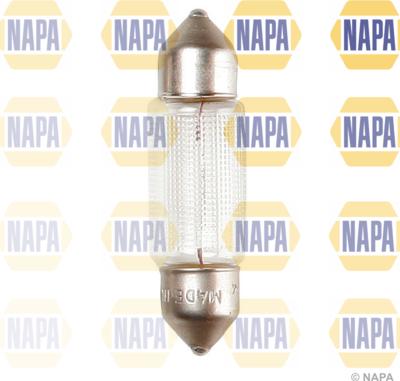 NAPA NBU1269 - Лампа накаливания, фонарь освещения номерного знака autospares.lv