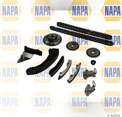 NAPA NCK4051 - Комплект цепи привода распредвала autospares.lv