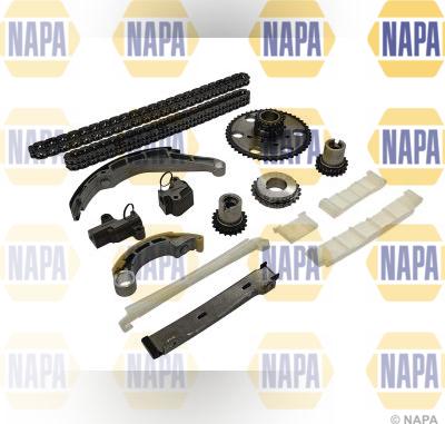 NAPA NCK4062 - Комплект цепи привода распредвала autospares.lv