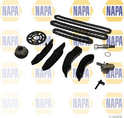 NAPA NCK4008 - Комплект цепи привода распредвала autospares.lv