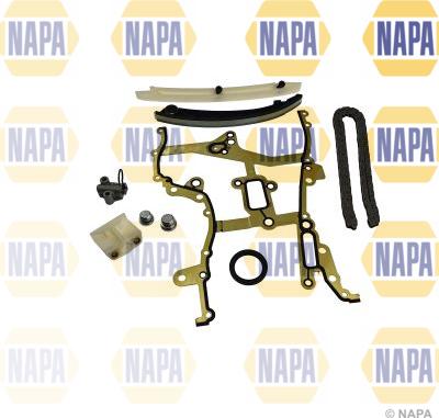 NAPA NCK4019 - Комплект цепи привода распредвала autospares.lv