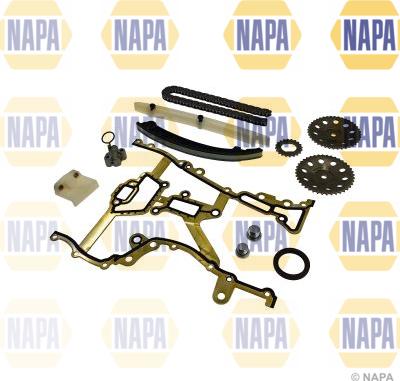 NAPA NCK4014 - Комплект цепи привода распредвала autospares.lv