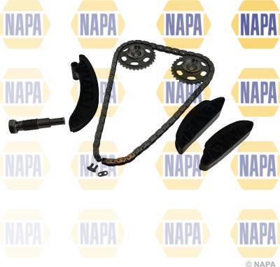 NAPA NCK4016 - Комплект цепи привода распредвала autospares.lv