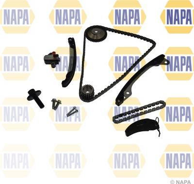 NAPA NCK4011 - Комплект цепи привода распредвала autospares.lv