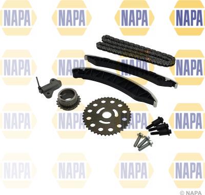 NAPA NCK4017 - Комплект цепи привода распредвала autospares.lv