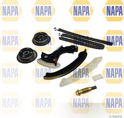 NAPA NCK4087 - Комплект цепи привода распредвала autospares.lv