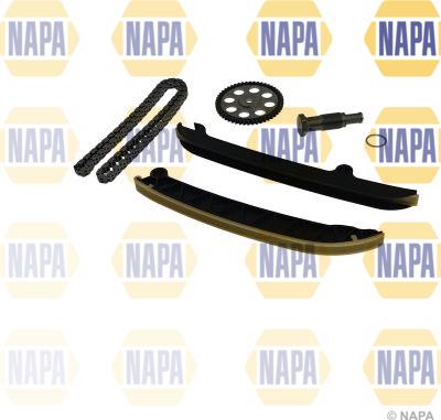 NAPA NCK4029 - Комплект цепи привода распредвала autospares.lv