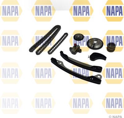 NAPA NCK4073 - Комплект цепи привода распредвала autospares.lv