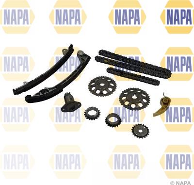 NAPA NCK4147 - Комплект цепи привода распредвала autospares.lv