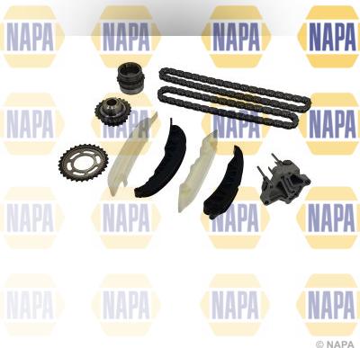 NAPA NCK4106 - Комплект цепи привода распредвала autospares.lv