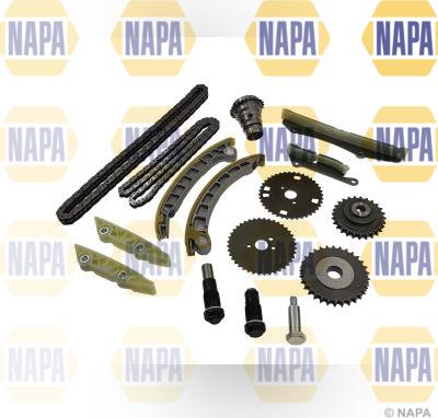 NAPA NCK4114 - Комплект цепи привода распредвала autospares.lv