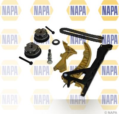 NAPA NCK4118 - Комплект цепи привода распредвала autospares.lv