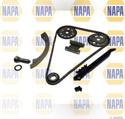 NAPA NCK4133 - Комплект цепи привода распредвала autospares.lv