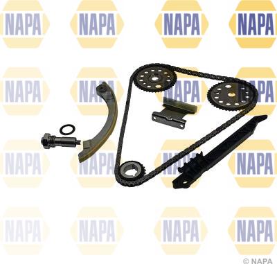 NAPA NCK4122 - Комплект цепи привода распредвала autospares.lv