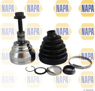 NAPA NCV1004 - Шарнир, ШРУС, приводной вал autospares.lv