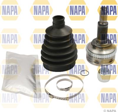 NAPA NCV1124 - Шарнир, ШРУС, приводной вал autospares.lv