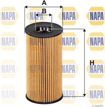 NAPA NFO3250 - Масляный фильтр autospares.lv