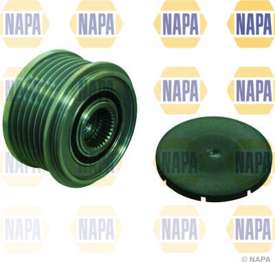 NAPA NOP1099 - Шкив генератора, муфта autospares.lv