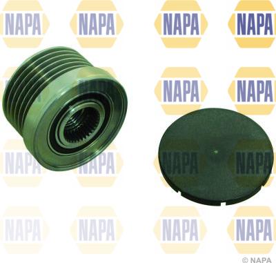 NAPA NOP1093 - Шкив генератора, муфта autospares.lv