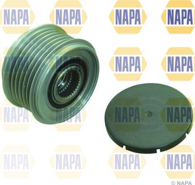 NAPA NOP1047 - Шкив генератора, муфта autospares.lv