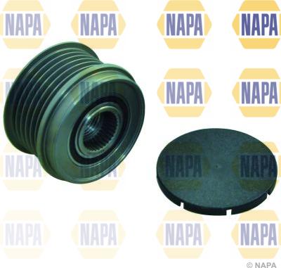 NAPA NOP1055 - Шкив генератора, муфта autospares.lv