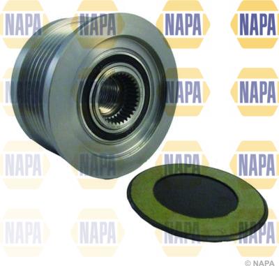 NAPA NOP1053 - Шкив генератора, муфта autospares.lv