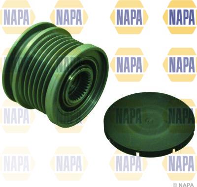 NAPA NOP1057 - Шкив генератора, муфта autospares.lv