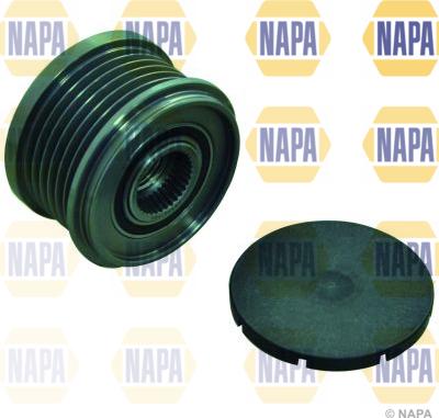 NAPA NOP1007 - Шкив генератора, муфта autospares.lv