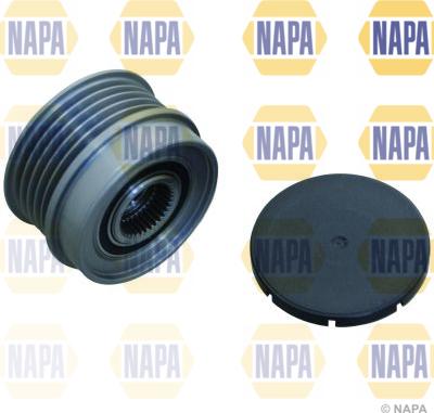 NAPA NOP1018 - Шкив генератора, муфта autospares.lv