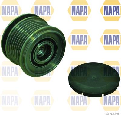 NAPA NOP1089 - Шкив генератора, муфта autospares.lv