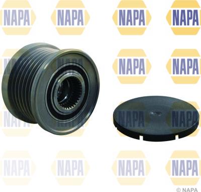 NAPA NOP1088 - Шкив генератора, муфта autospares.lv