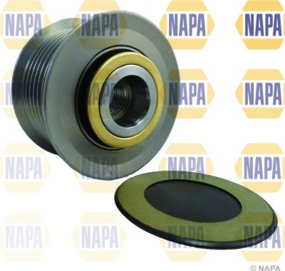 NAPA NOP1024 - Шкив генератора, муфта autospares.lv