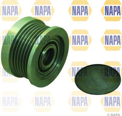 NAPA NOP1026 - Шкив генератора, муфта autospares.lv