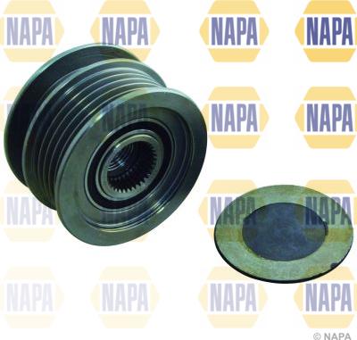 NAPA NOP1074 - Шкив генератора, муфта autospares.lv