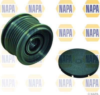 NAPA NOP1070 - Шкив генератора, муфта autospares.lv