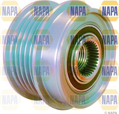 NAPA NOP1072 - Шкив генератора, муфта autospares.lv