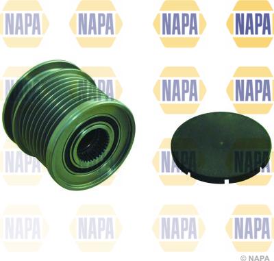 NAPA NOP1141 - Шкив генератора, муфта autospares.lv