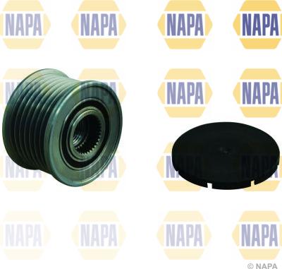 NAPA NOP1158 - Шкив генератора, муфта autospares.lv