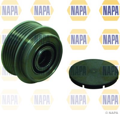 NAPA NOP1157 - Шкив генератора, муфта autospares.lv