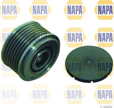 NAPA NOP1114 - Шкив генератора, муфта autospares.lv