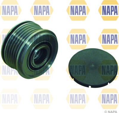 NAPA NOP1112 - Шкив генератора, муфта autospares.lv