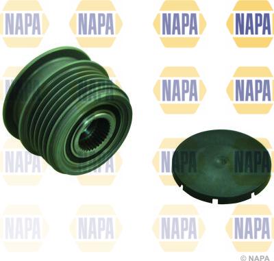 NAPA NOP1134 - Шкив генератора, муфта autospares.lv