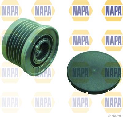 NAPA NOP1133 - Шкив генератора, муфта autospares.lv