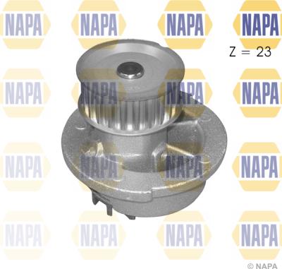 NAPA NWP1406 - Водяной насос autospares.lv